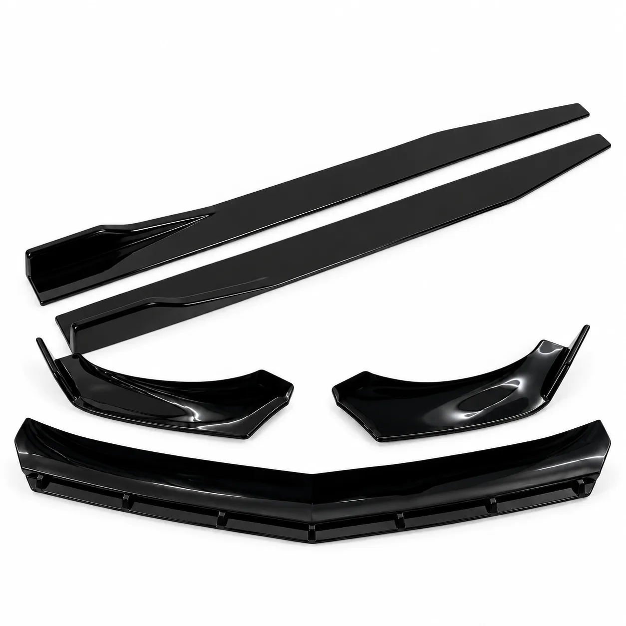 rocket splitter with black side skirts(120 cm)
